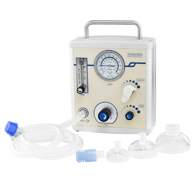 เครื่องช่วยหายใจด้วยออกซิเจนสำหรับทารกแรกเกิด HR-3000B
